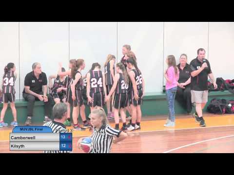 MUVJBL Regional u14G Grand Final Camberwell vs. Kilsyth   13 September 2015