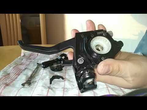 Как разобрать моноблок shimano st ef41 6r