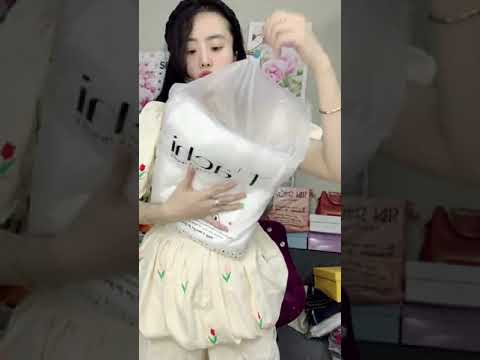 See Through Try on Haul  Transparent Tops  At The Mall 2