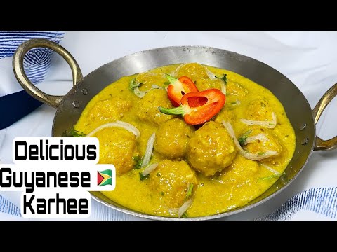 Guyanese 🇬🇾Rich & Delicious Karhee #vegan #veganrecipes #vegetarian
