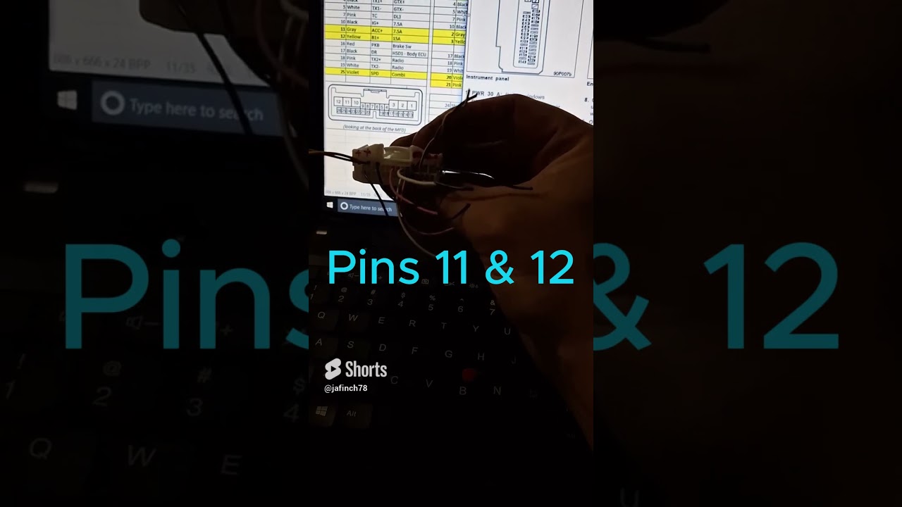 Our 2005 Gen 2 (2004-2009) Prius Replaced MFD 86110-47080 & 47081 Still Not Working Solution #shorts