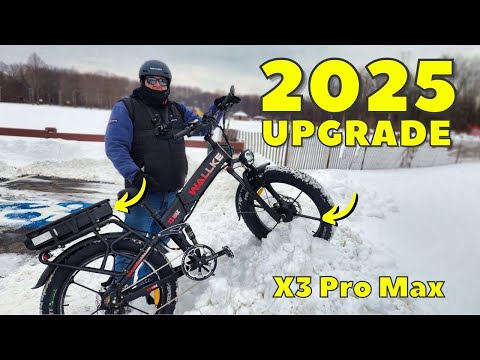 I Tested The Wallke X3 Pro Max Duel Motor Ebike In SNOWY Conditions