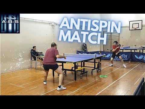 ANTISPIN | Dr. Neubauer A-B-S | Table Tennis Match
