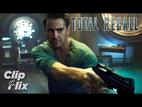 Killing 20 Troops | Total Recall (2012) (3/12) | Colin Farrel, Kate Beckinsale | ClipFlix Indonesia