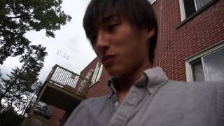 北米流ポークリブの食べ方 - How to eat pork ribs in the north american way (BBQ)