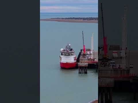 Puerto Santa Cruz Patagonia Argentina 🇦🇷 #videodronesanjulian