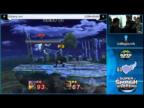 Larry Lurr vs Westballz GRAND FINALS - Super Smash Weekend  ProjectM 11/30/14