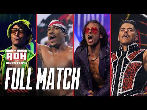 FULL MATCH Angelico vs. AR Fox vs. Sammy Guevara vs. Ace Austin | ROH World TV Title 4-Way | #ROH TV
