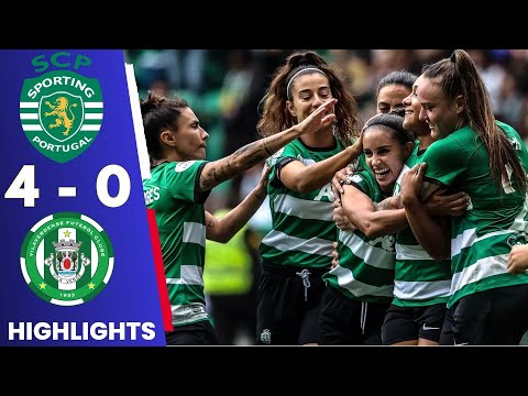 Sporting CP 4-0 Vilaverdense | Resumo e Gols Liga BPI Feminina 2024