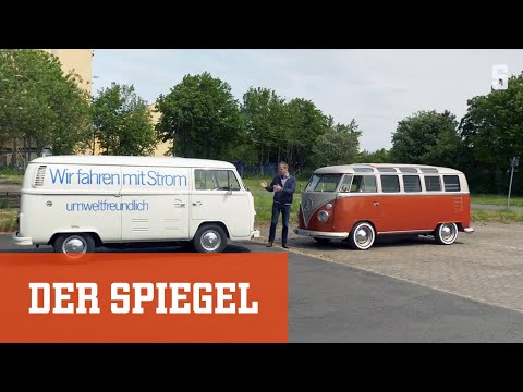 Treffen sich zwei Elektro-Bullis....(Wir drehen eine Runde) | DER SPIEGEL