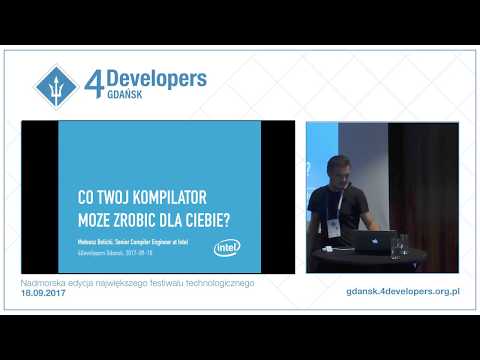 4Developers Gdańsk 2017: Co Twój kompilator może zrobić dla Ciebie? (Mateusz Belicki)