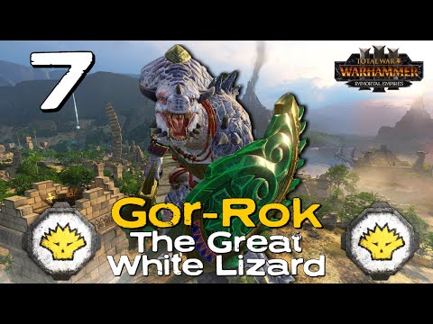 LUSTRIA SHALL BE CLEANSED!! | Gor-Rok - Itza Lizardmen | Immortal Empires SFO Campaign (Part 7)