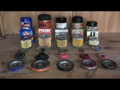 Oil Filter Comparison: STP vs FRAM vs BOSCH vs MOBIL 1