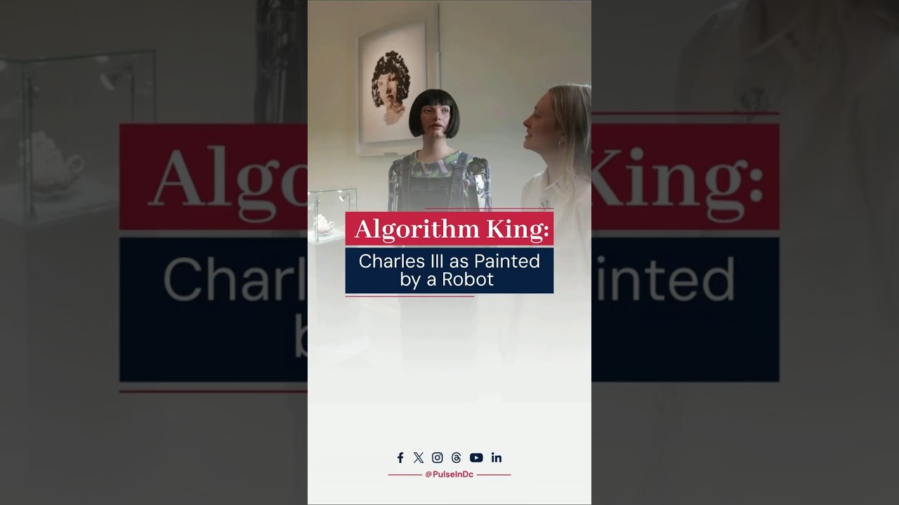 Algorithm King Charles III as Painted by a Robot