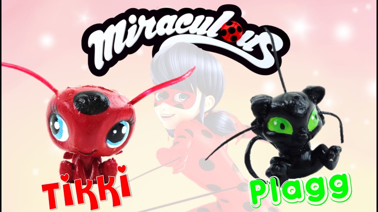 Tikki Plagg Kwami Toy Customs From Miraculous Ladybug