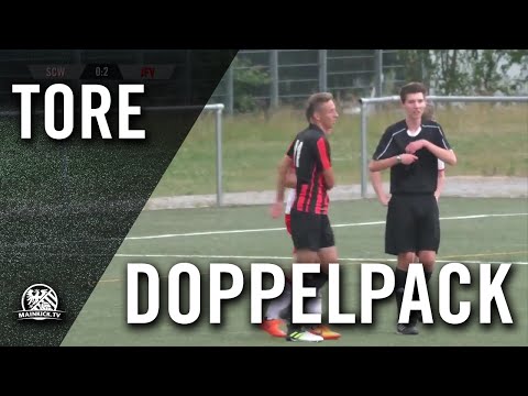 Eiskalt - Alexander Butz (JFV Alsbach-Auerbach) netzt doppelt