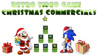 Retro Video Game Christmas Commercials