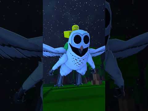 When an Owl Tries to Kill Noob in the 99 Nights Forest ☠️ PT 1 #robloxmemes  #noob #cartoon #funny