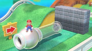 Can you launch Mario through a wall in Super Mario 3D World + Bowser&#39;s Fury?