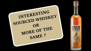 High West American Prairie Bourbon Review - A bourbon from MGP . Any different from the rest ?