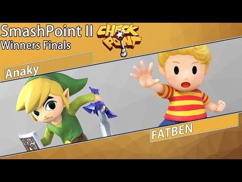 SmashPoint II - Anaky (Toon Link) Vs. GriM|FATBEN (Lucas) Winners Finals