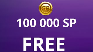 How to get *FREE* 100k SP in sideswipe