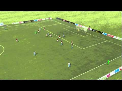 Aston Villa vs West Ham - Cole Goal 56th minute