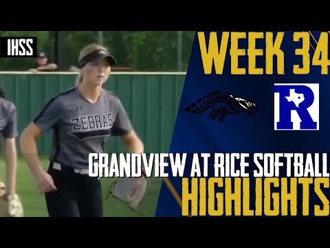 Grandview Softball Dominates Rice 14-0 Behind KJ Hubbard Grand Slam