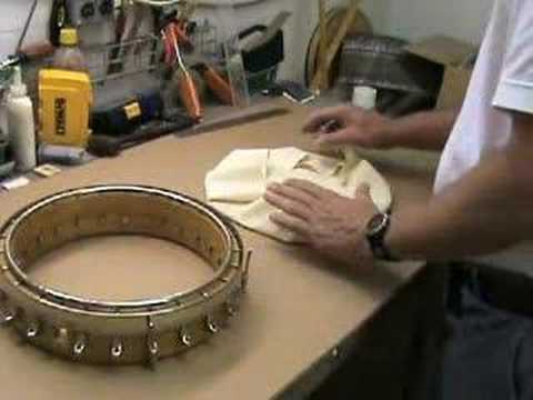 How to mount a calf skin head Part 1/2