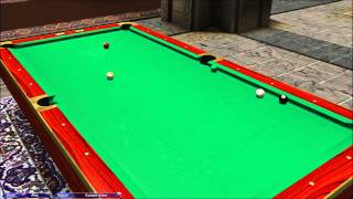 Virtual Pool 4 9-ball shot