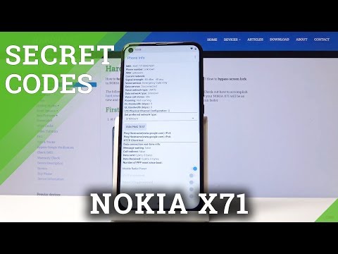 Secret Codes for NOKIA X71 - Hidden Modes