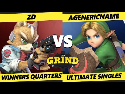 The Grind 159 Winners Quarters - ZD (Fox) Vs. AGenericName (Young Link) Smash Ultimate - SSBU