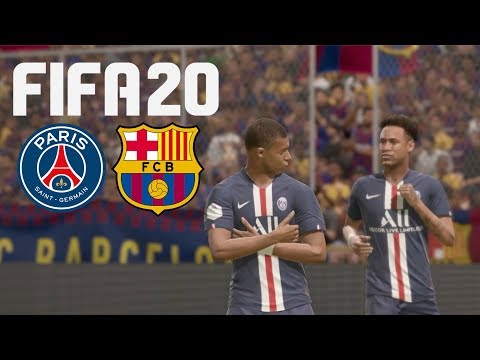 FIFA 20 ROAD TO DIVISION 1 PART 58 - PSG VS BARCELONA - FIFA 20 Online Seasons Gameplay