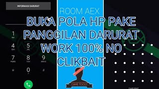 Download lagu Atasi Pola Terkunci Cukup Pake Panggilan Darurat Work 100% mp3