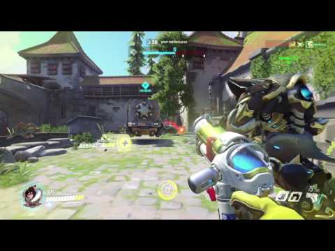 Overwatch Eichenwald PREMIERE gameplay pt6 - Bridge is a CRAZY Choke Point!