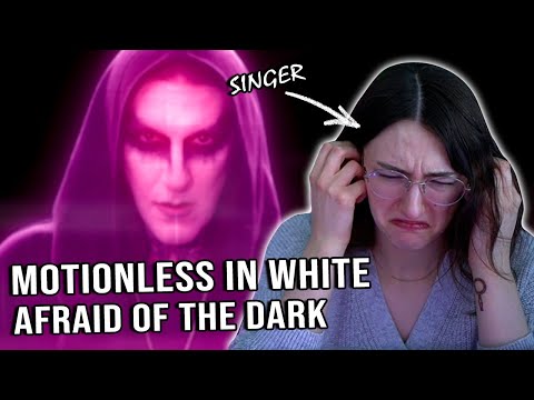 SO CATHARTIC! | Motionless In White - Afraid of the Dark | Singer Reacts |