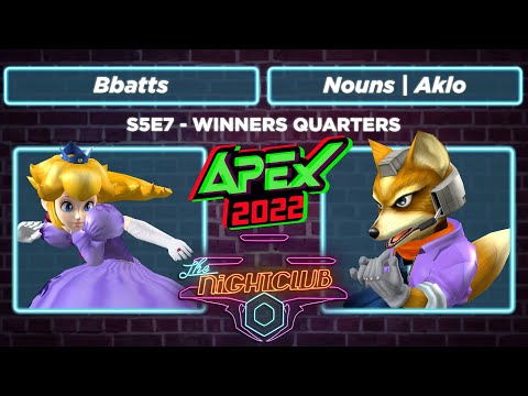 The Nightclub S5E7: Nouns |  Aklo vs Bbatts - Winners Quarters SSBM