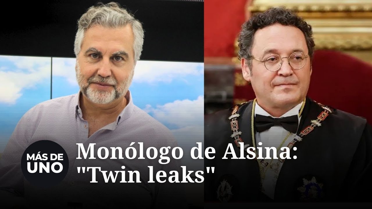 Alsina integra las revelaciones sobre el fiscal general en Twin Peaks: "Álvaro, lo has filtrado tú?"