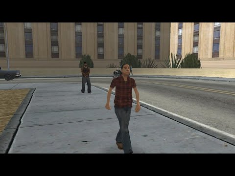 GTA SA Ped Quotes - Oriental Street Male w/ Red Shirt & Unused Noodles Vendor