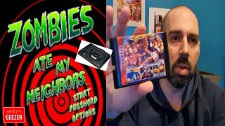 'Zombies Ate My Neighbors' on the Sega Megadrive 196 in 1 multicart