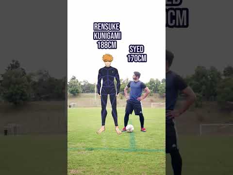 These Blue Lock players are Tall 😱 #shorts #bluelock #anime