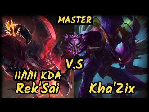 CNB Yampi (REK'SAI) vs KHA'ZIX - 11/1/11 KDA JUNGLE GAMEPLAY - BR Ranked MASTER