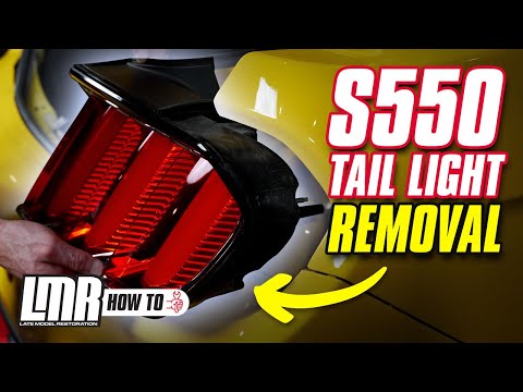 How To Remove 2015-2023 S550 Mustang Tail Lights