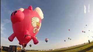 preview picture of video 'When Pigs Fly SnF14 Balloon Launch'