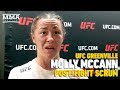 UFC Greenville: Molly McCann Surprised by Crowd Support 'It Was Like I Was American For the Day'