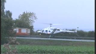 preview picture of video 'Start Rettungshubschrauber ???? am 13.09.2000 auf der BAB 72 nahe Stollberg Erzgebirge'