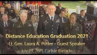 DDE class of 2021 graduation
