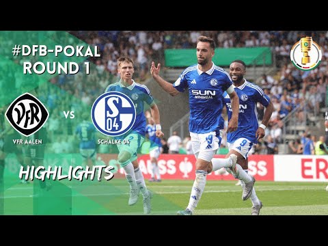 VfR Verein für Rasenspiele Aalen 0-2 FC Schalke 0...