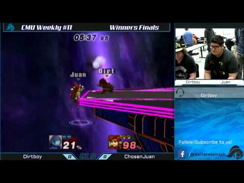 CMU Weekly 11 Winners Finals - Dirtboy (Squirtle) vs. ChosenJuan (Roy)