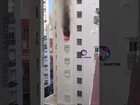 Incêndio atinge apartamento no bairro do Boqueirão na manhã deste domingo (19).